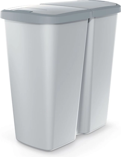 Prügikast Prosperplast Compacta Duo 45 l jäätmete sorteerimiseks