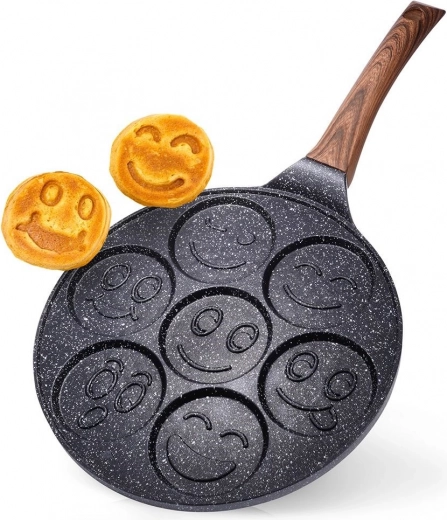 Graniitpann munadele 7 avaga BLACK & WOOD 26 cm