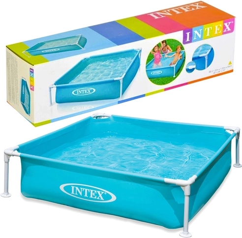 Lastete raamiga bassein 122 × 122 × 30 cm 342 l INTEX