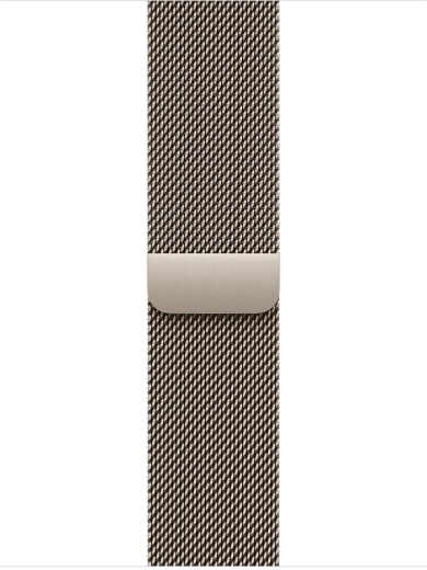 Milanese mesh in natural color for 42 mm case
