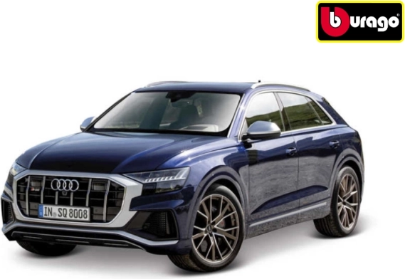 Bburago metallmudel 1:32 Audi SQ8 sinine