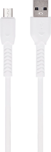 Maxlife microUSB-kaabel 1 m valge