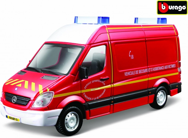 Bburago metallmudel Mercedes‑Benz Sprinter 1:50