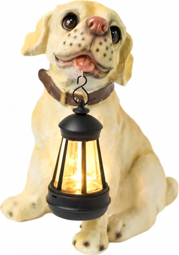 Võluv latern sooja LED-valgusega