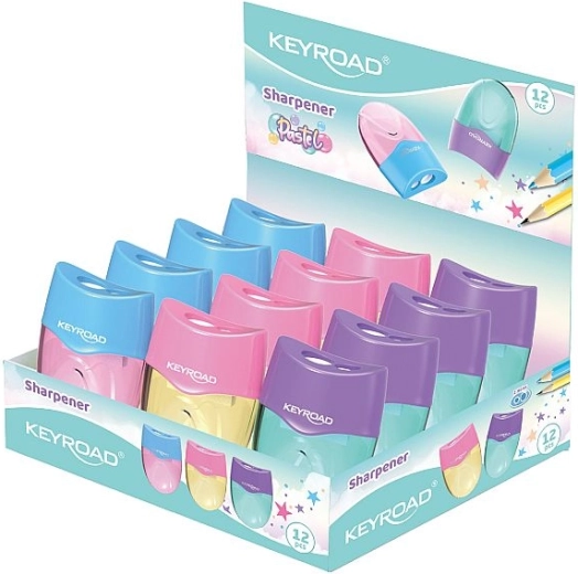 Pliiatsiteritaja Keyroad Mellow Duo pastelne