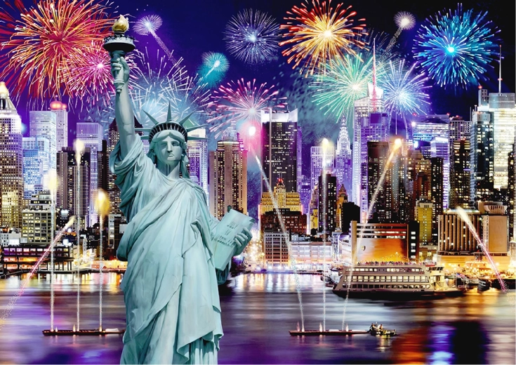 Muljetavaldav öise New Yorgi motiiv