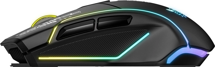 Ergonomic design and RGB style