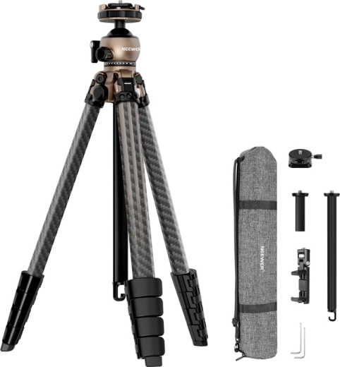 Neewer LT35 reisikarbontiiv 360° panoraamse kuulpeaga