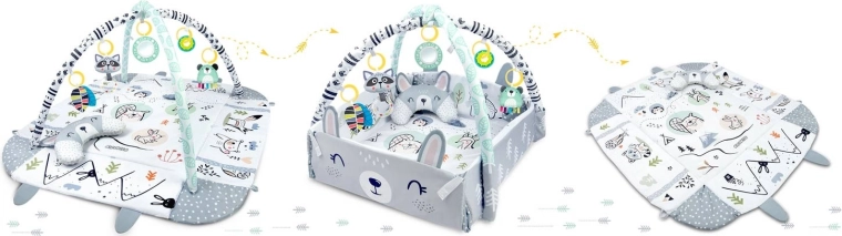 3-in-1: open mat, nest, and play area