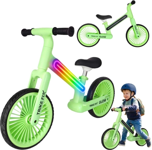 Tasakaaluratas Trike Fix Glow LED lastele