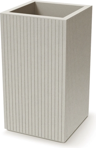 Coro Square High lillepott 40 × 40 × 70 cm, liivakarva