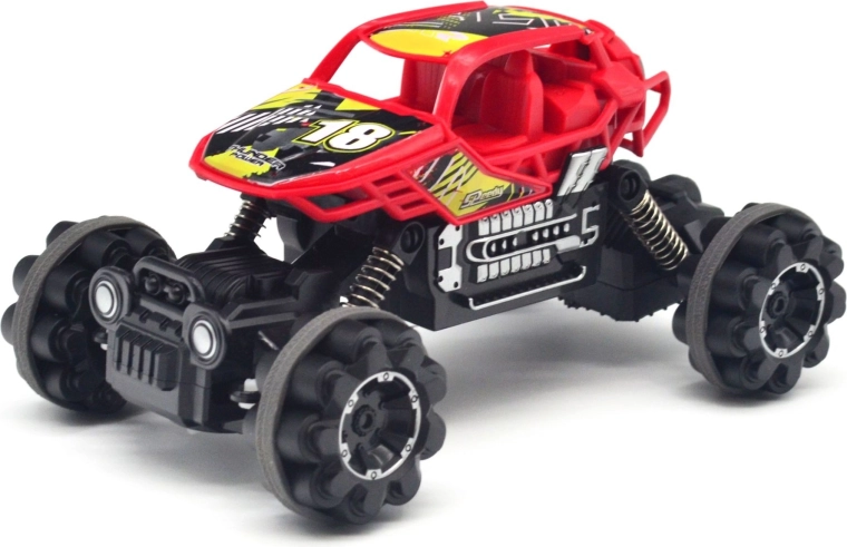 Kaugjuhitav maastikuauto OFF-ROAD, punane