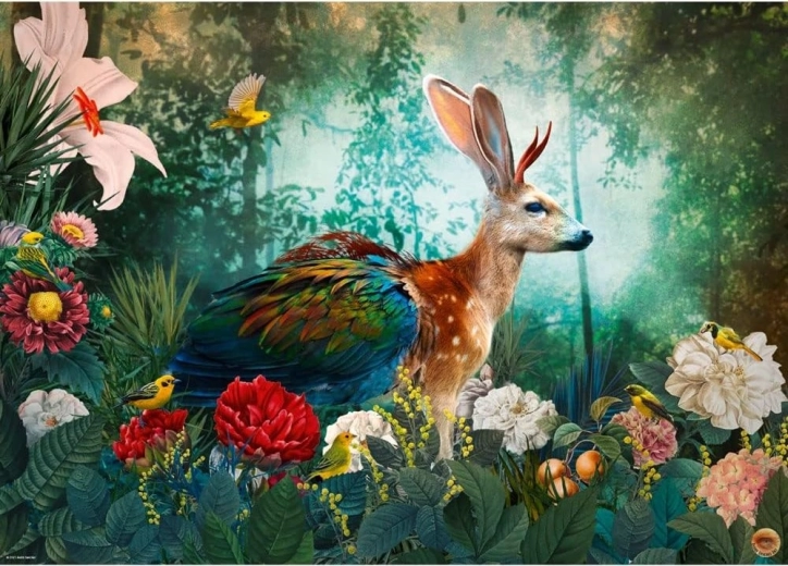 Pusle Fantastiline fauna Jackalope 1000 tükki