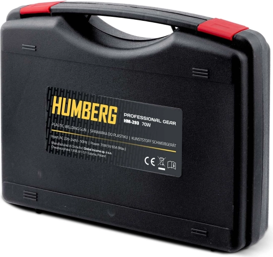 Praktiline komplekt tugevasse kohvrisse pakituna