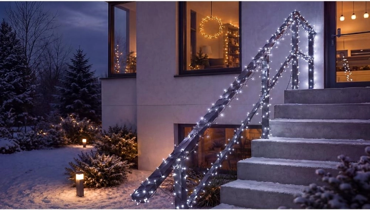 Long string lights for large decorations