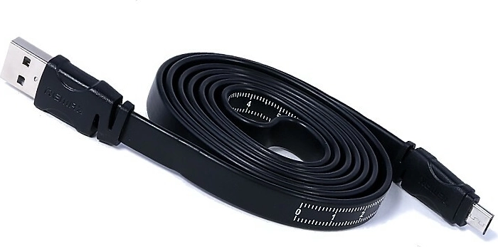 Remax rullitav kaabel micro USB 2.0 1 m must