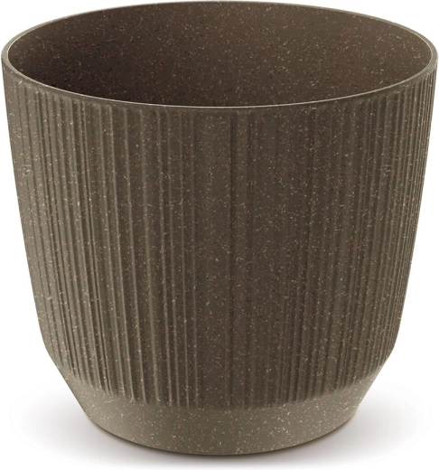 Ryfo Eco Wood Flower Pot 14.6 cm – Coffee