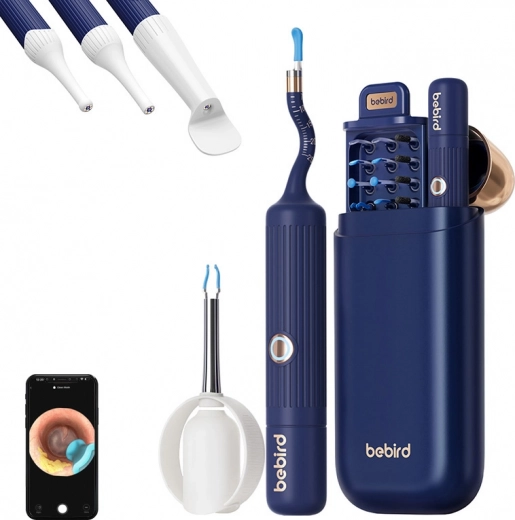 Kaameraga otoskoop Bebird EarSight Plus (sinine)