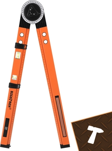 Täpsed nurga mõõtmised 0–270° kindla lukustusega