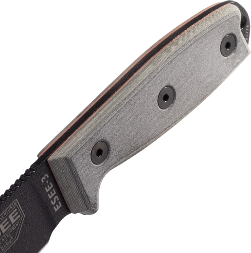 Micarta käepide kindla haardega
