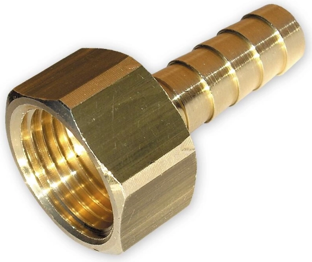 Voolikuliitmik 1/2" parempoolse keermega, messing, 9 mm LPG-voolikule