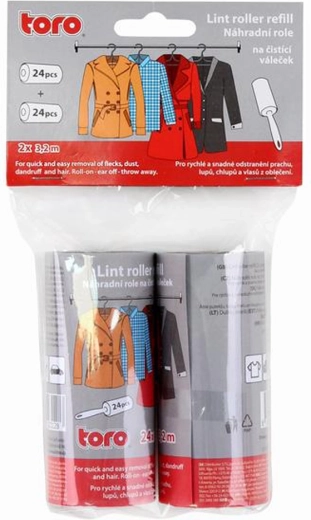 Refill Rolls for Lint Roller, 2 pcs