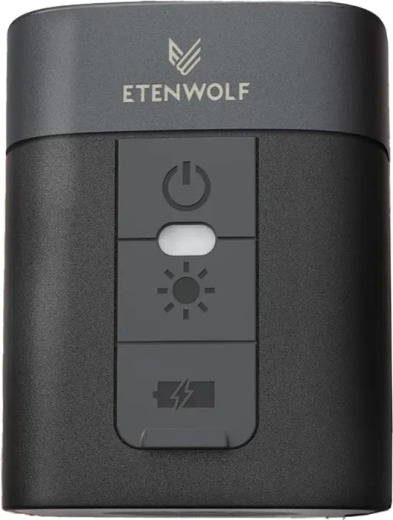 Etenwolf AIR 3 elektripump LED-lambiga, must