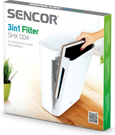 Sencor SHX 004 3-ühes asendusfilter õhupuhastile SHA 8400WH