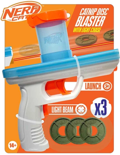 Nerf Cat interaktiivne blaster kassidele kassinaeruga ketastega 20 cm