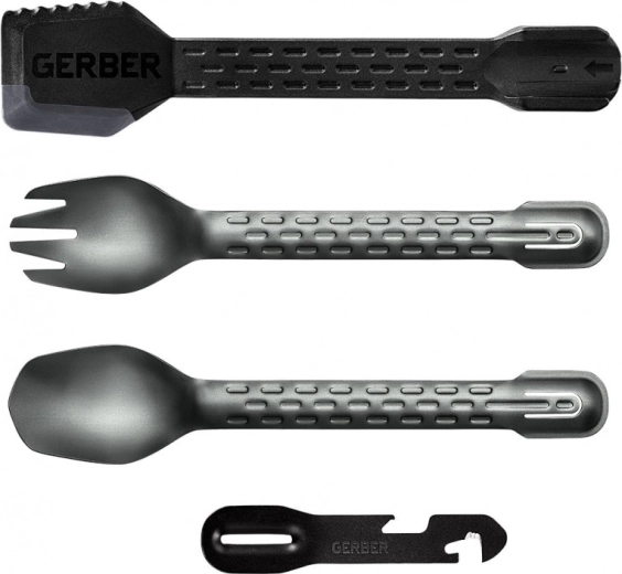 Gerber ComplEAT Cook Eat Clean Tong Onyx – multifunktsionaalne outdoor-söögiriist