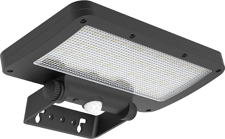 Solight LED päikeseenergial töötav välireflektor anduriga 5 W 500 lm 4000 K must