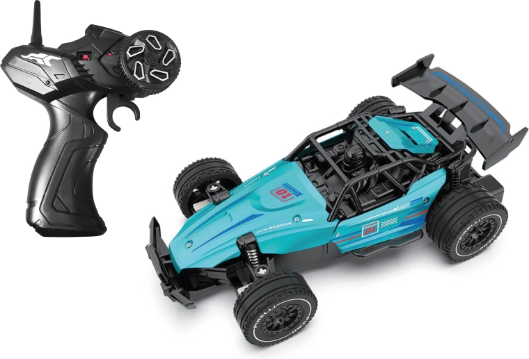 Metallist kaugjuhtimisega RC-vormel 21 cm