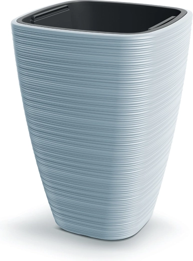 Lillepott Vena Square 38,8 cm helehall sisuga