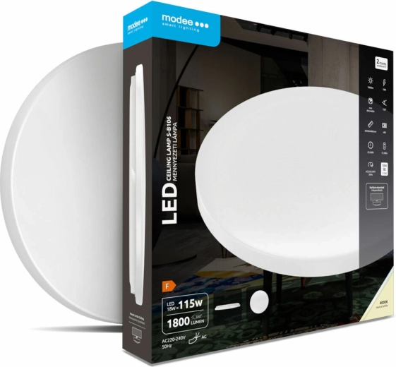Modee Lighting LED laevalgusti B106, ümmargune 18 W, 4000 K, 1850 lm