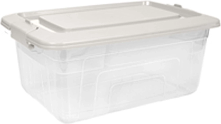 Plastist hoiukast kaanega 5,75 l