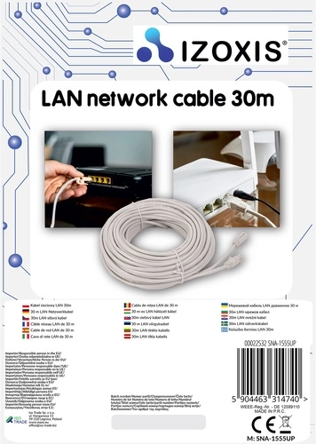 Length 30 m for flexible installation