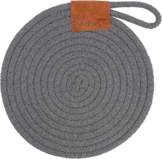 Puuvillane alus skandi hall Ø 21 cm