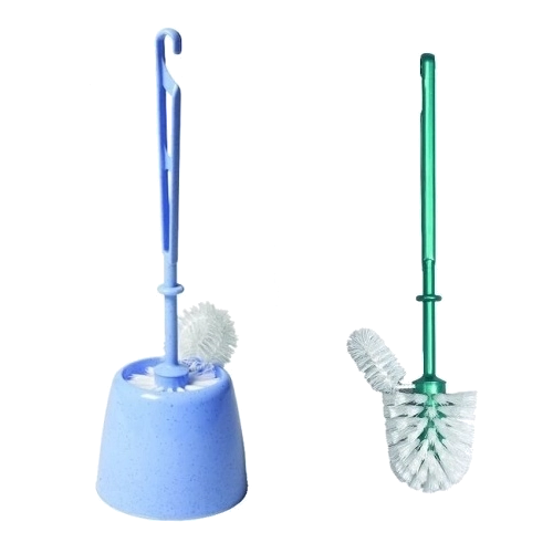 Väike WC-hari EKONEX valge hoidikuga