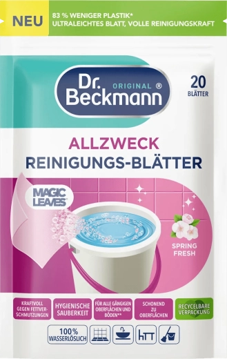 Universaalsed puhastuslapid DR. BECKMANN Spring Fresh 20 tk