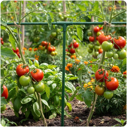 Tugev tugi tomatitele ja ronitaimedele