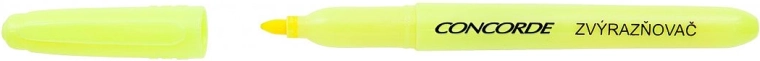 CONCORDE kollane tekstimarker