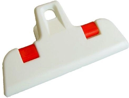 Bag clip 6.5 cm – plastic color mix