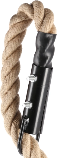 Fast and safe installation with a steel eyelet