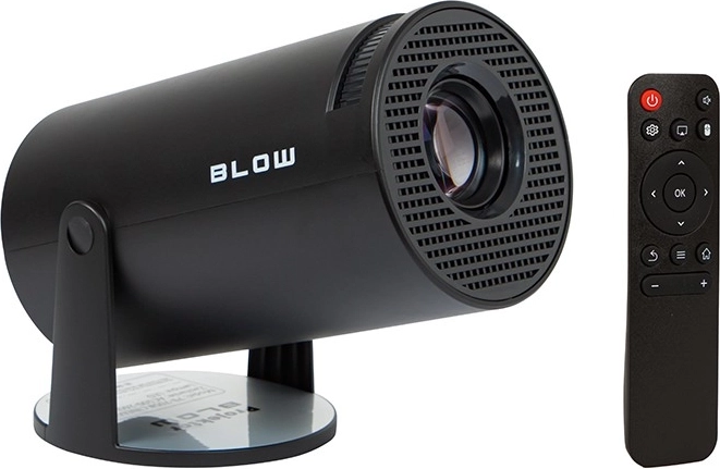 Kaasaskantav projektor BLOW Android TV HD Cinema, must