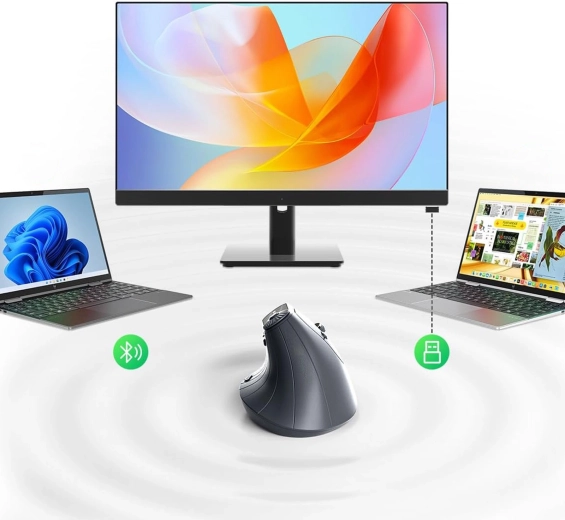 Bluetooth ja 2,4 GHz juhtmevaba ühendus