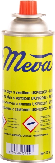 Meva gaasiballoon 227 g ventiiliga