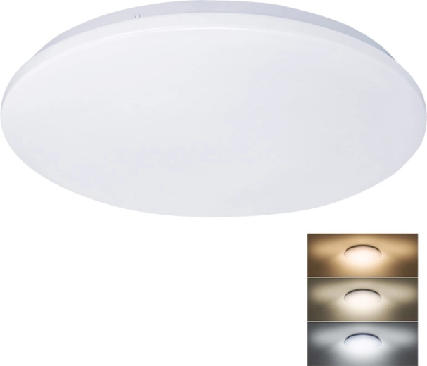 Solight Plain LED laevalgusti 45 cm, 3CCT, 36 W