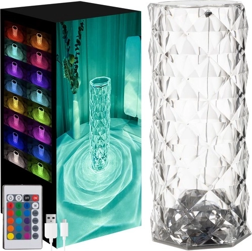 Izoxis kristall-LED-lamp projektoriga (roosimuster) - 1 tk