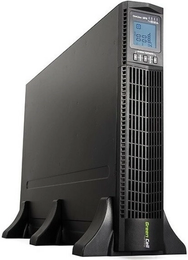 Varutoiteallikas UPS GREEN CELL RTII 3000 VA LCD-ga (Online, rackmount)