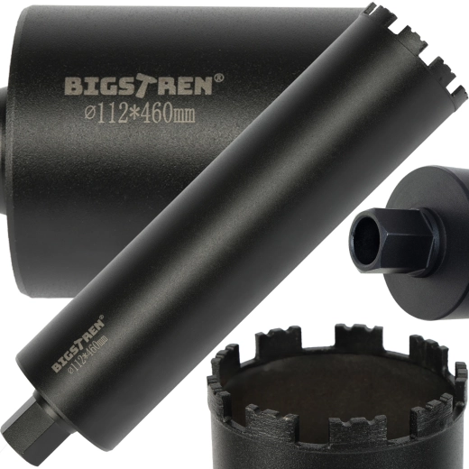 Teemant-kroonpuur Bigstren 112 × 460 mm 1 1/4 UNC